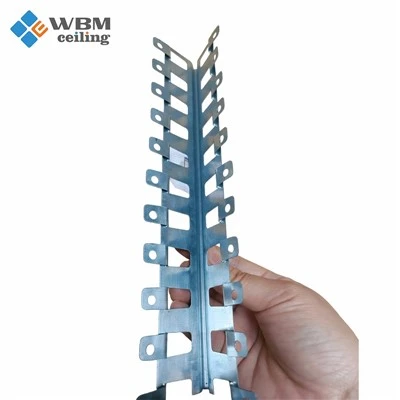Serrated V-Type Wall Angle